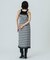 FLOWER PRINT CHECK CAMI DRESS