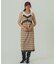 FLOWER PRINT CHECK CAMI DRESS