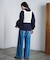 RUFFLED COLLAR BLOUSE