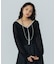 KNITTED RIB CARDIGAN
