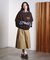 GATHER MIDDLE SKIRT