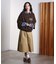 GATHER MIDDLE SKIRT