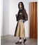 GATHER MIDDLE SKIRT