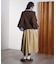 GATHER MIDDLE SKIRT