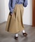 GATHER MIDDLE SKIRT