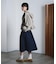 GATHER MIDDLE SKIRT
