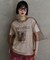 CHIGNON チュールワッシャーTシャツ