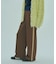 SATIN TUCK PANTS