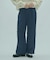 SATIN TUCK PANTS