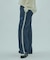 SATIN TUCK PANTS
