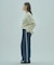 SATIN TUCK PANTS