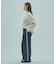 SATIN TUCK PANTS