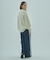 SATIN TUCK PANTS