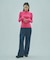 SATIN TUCK PANTS