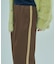 SATIN TUCK PANTS