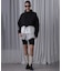 Knit biker pants