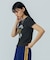 SHIRRING LOGO S/S TEE