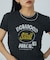 SHIRRING LOGO S/S TEE