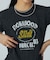 SHIRRING LOGO S/S TEE