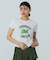 SHIRRING LOGO S/S TEE