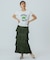 SHIRRING LOGO S/S TEE