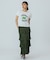 SHIRRING LOGO S/S TEE