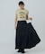 SHIRRING LOGO S/S TEE