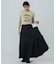 SHIRRING LOGO S/S TEE