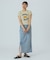 SHIRRING LOGO S/S TEE