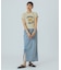 SHIRRING LOGO S/S TEE