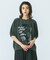 HALF SLEEVE GRAPHIC SWEAT