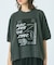 HALF SLEEVE GRAPHIC SWEAT