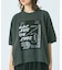 HALF SLEEVE GRAPHIC SWEAT