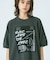 HALF SLEEVE GRAPHIC SWEAT