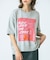 HALF SLEEVE GRAPHIC SWEAT