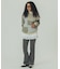 CUT FLARE PANTS