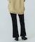 CUT FLARE PANTS