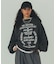 VOLUME SLEEVE PRINT SWEAT