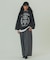 VOLUME SLEEVE PRINT SWEAT