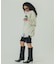 EMBROIDERY PRINT FRINGE SWEAT