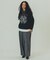 EMBROIDERY PRINT FRINGE SWEAT
