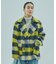 SHAGGY CHECK COAT