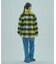 SHAGGY CHECK COAT