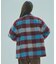 SHAGGY CHECK COAT