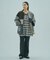 PATCHWORK FAUXFUR COAT