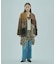 PATCHWORK FAUXFUR COAT