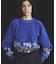 BEADS and SEQUIN EMBROIDERY KNIT TOP