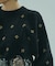 BEADS and SEQUIN EMBROIDERY KNIT TOP