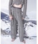 Flower lace pants