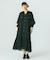 COTTON DOBBY STRIPE LONG DRESS